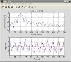 Adaptive line enhancer