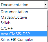 ARM Code selection