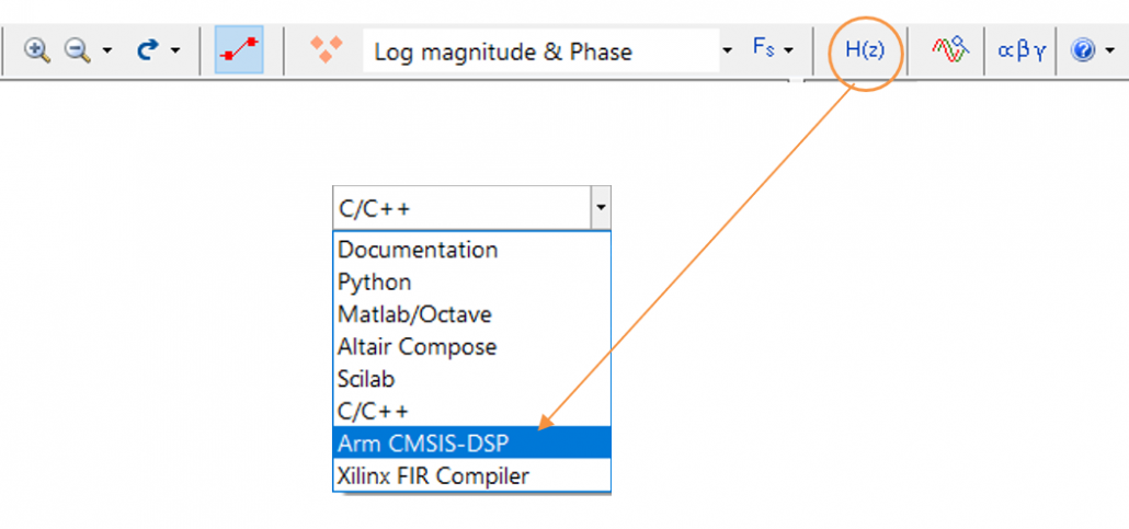 Arm-CMSIS-Implementierung