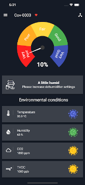 Guard humid air